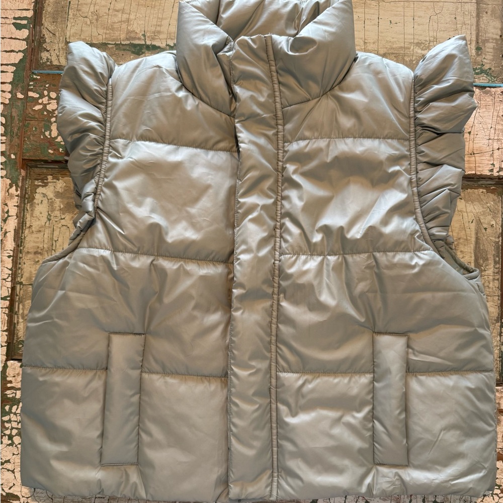 Women's Mint Green Puffer Jacket